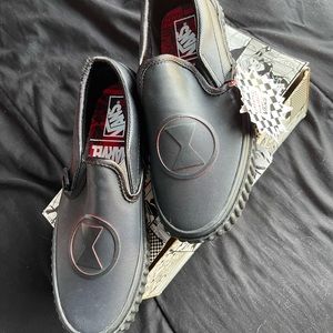Black Widow Marvel Vans